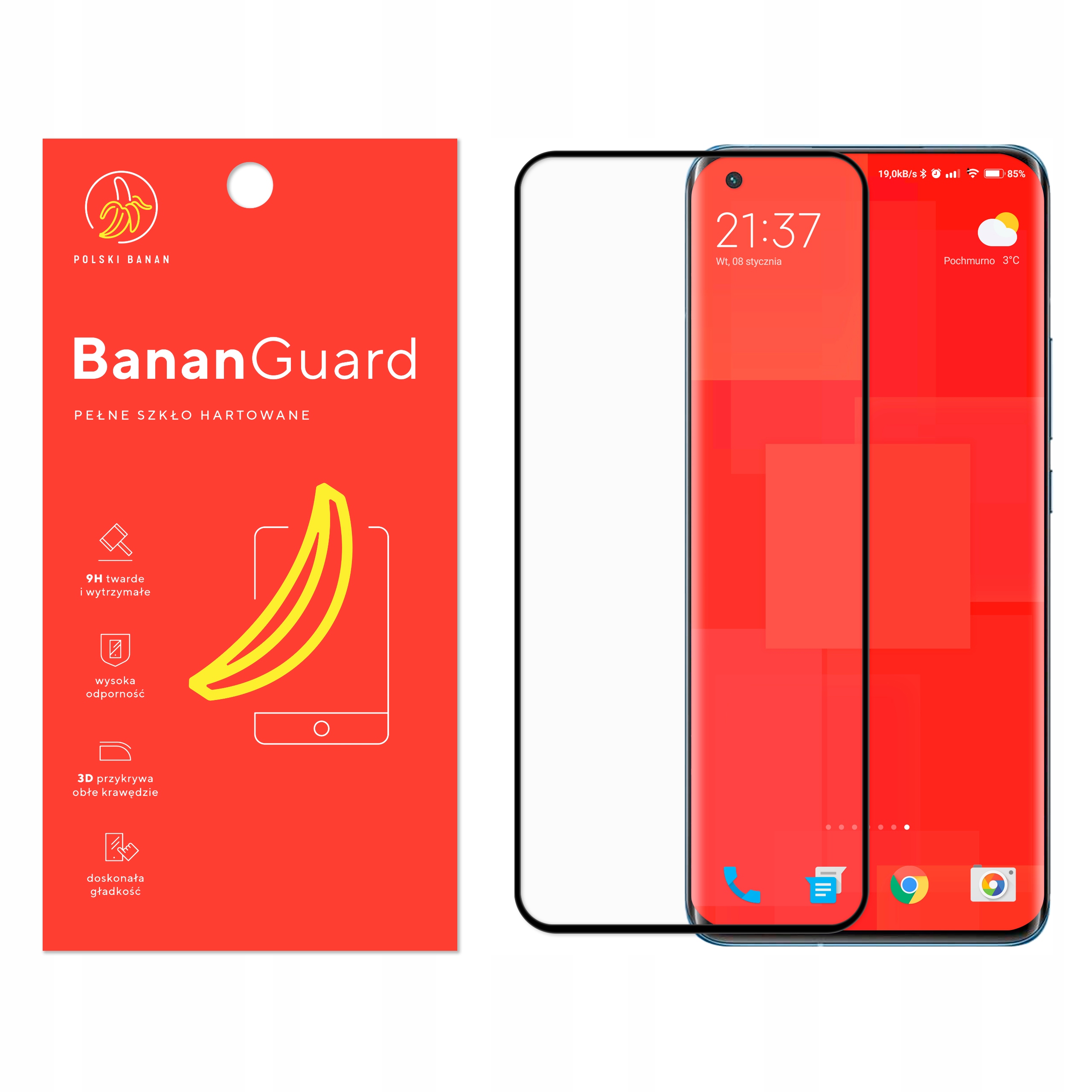 

Szkło Hartowane 3D do Xiaomi Mi 11