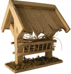 

Paśnik z Dachem do Szopki- 11cm wys. do fig. 6-7cm