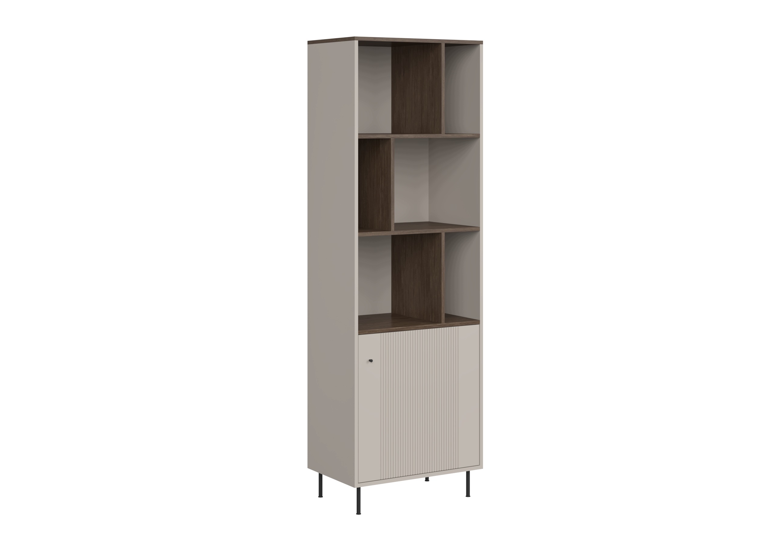 Regál Tiramisu 1D Kašmír Dub starožitný 195 cm Moderní
