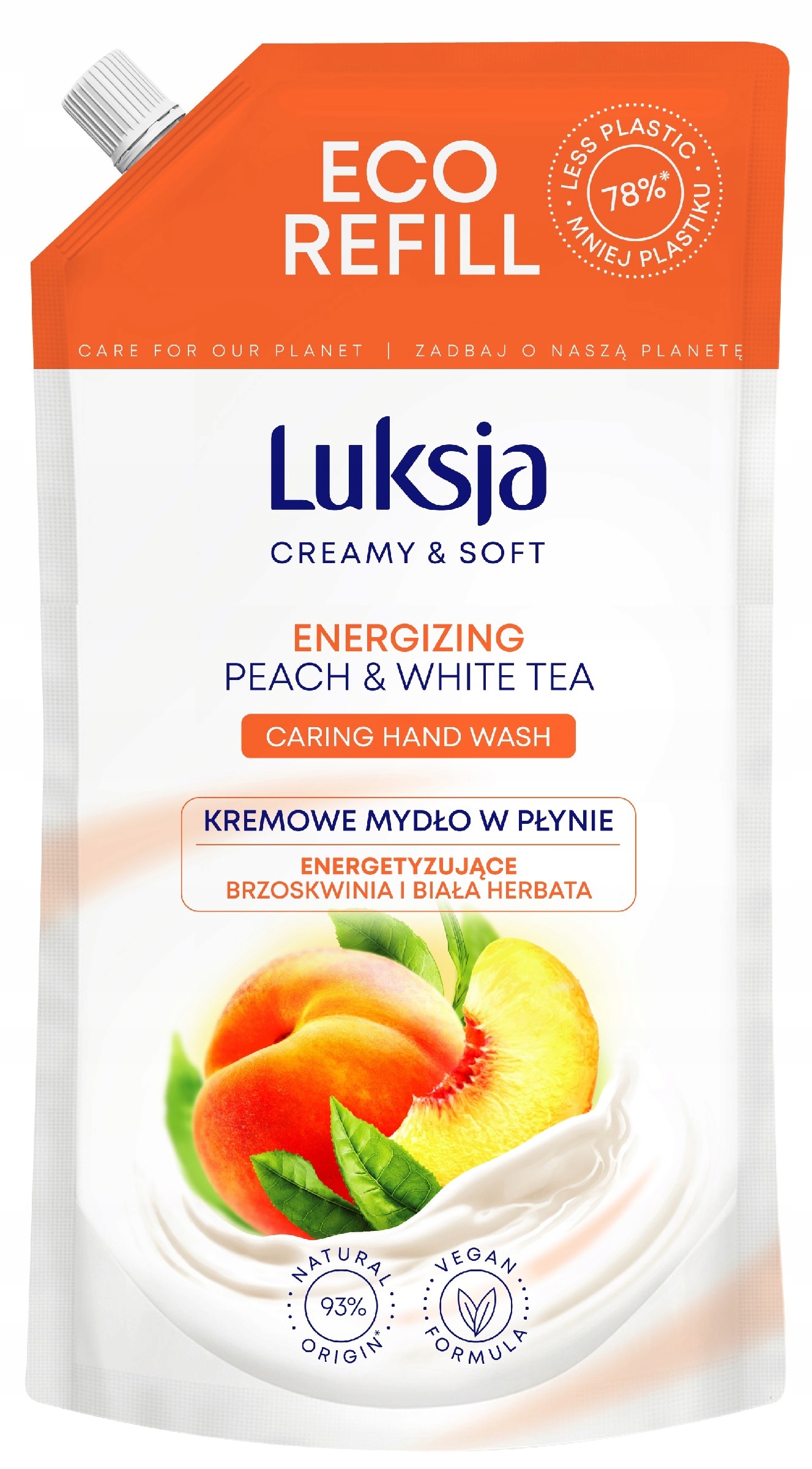 

Luksja Creamy & Soft Energizujące Kremowe Mydł