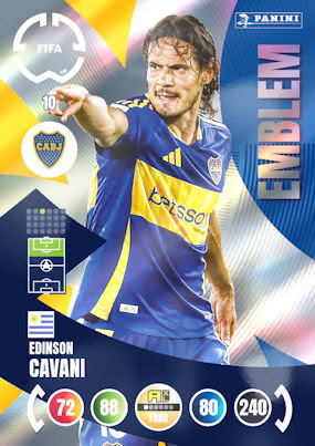 2025 Panini Adrenalyn XL Fifa Club World Cup 10 Edinson Cavani