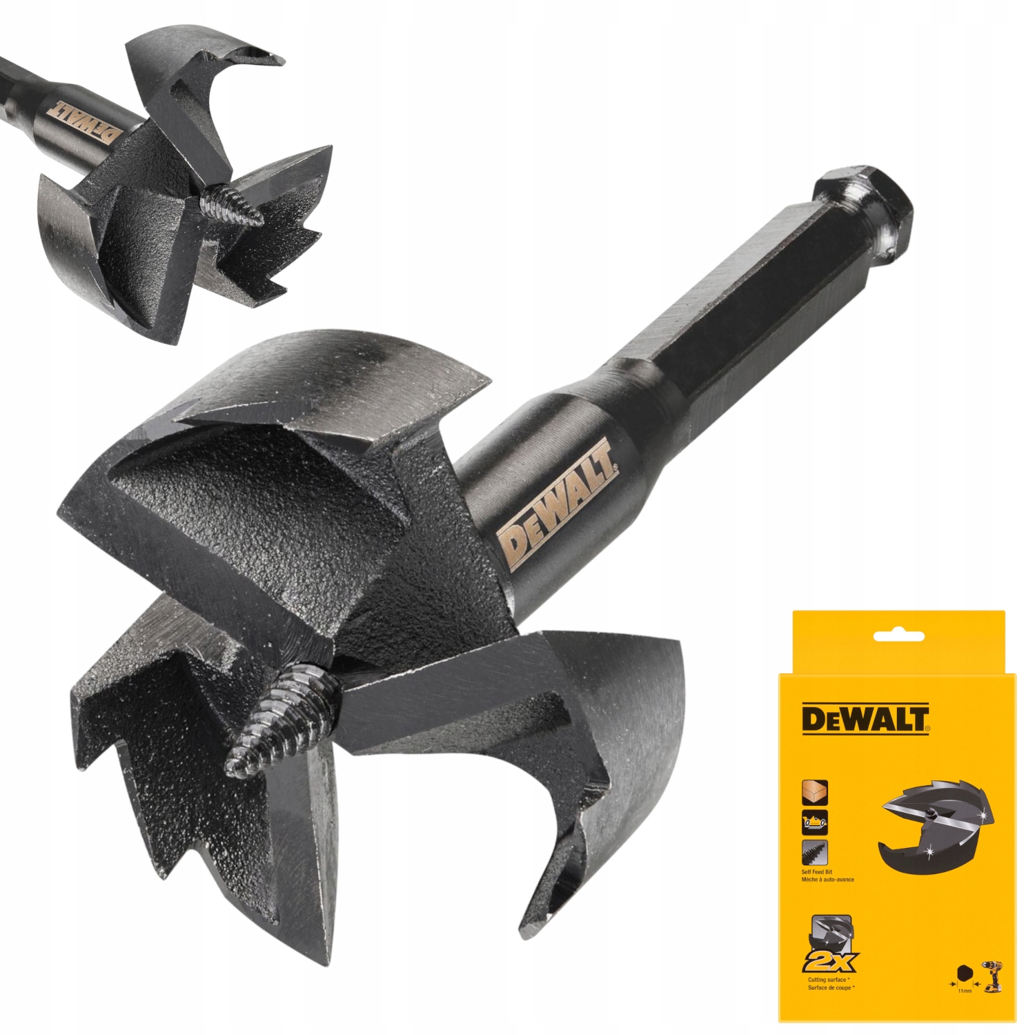 Wiertło samowiercące gniazdowe do drewna DeWalt DT4589