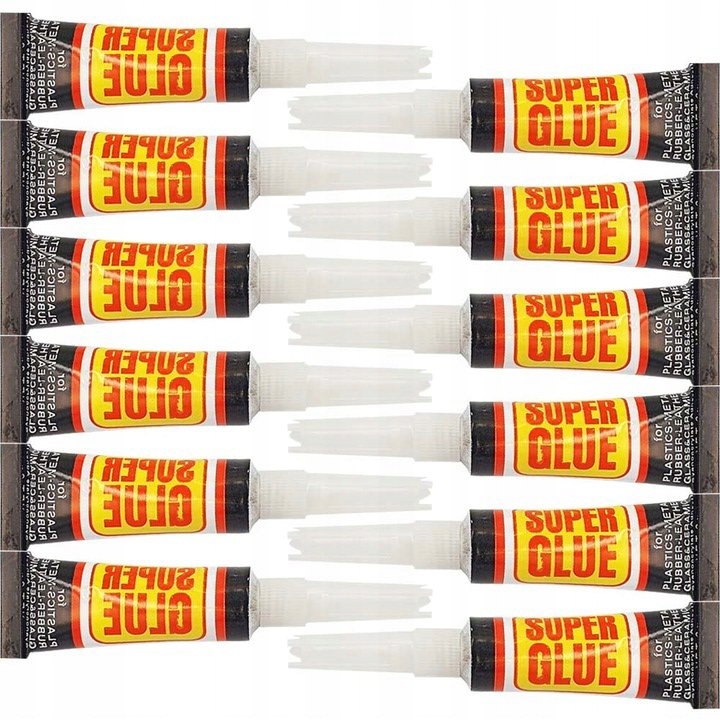 

Klej Glue Szybki Mocny Zestaw Power 12SZTUK
