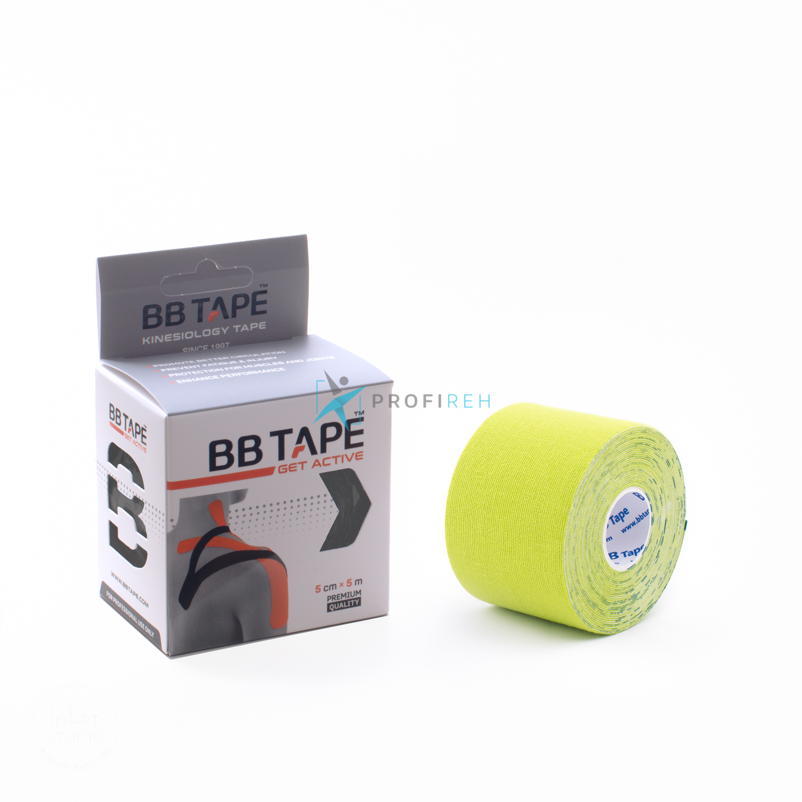 

Taśma tejp do kinesiotapingu Bb Tape 5cmx5m