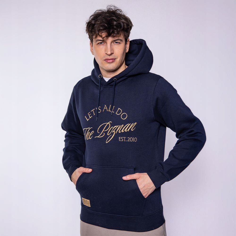 Bluza Premium Lech Poznań The Poznan EST.2010 Granatowa r. 3XL