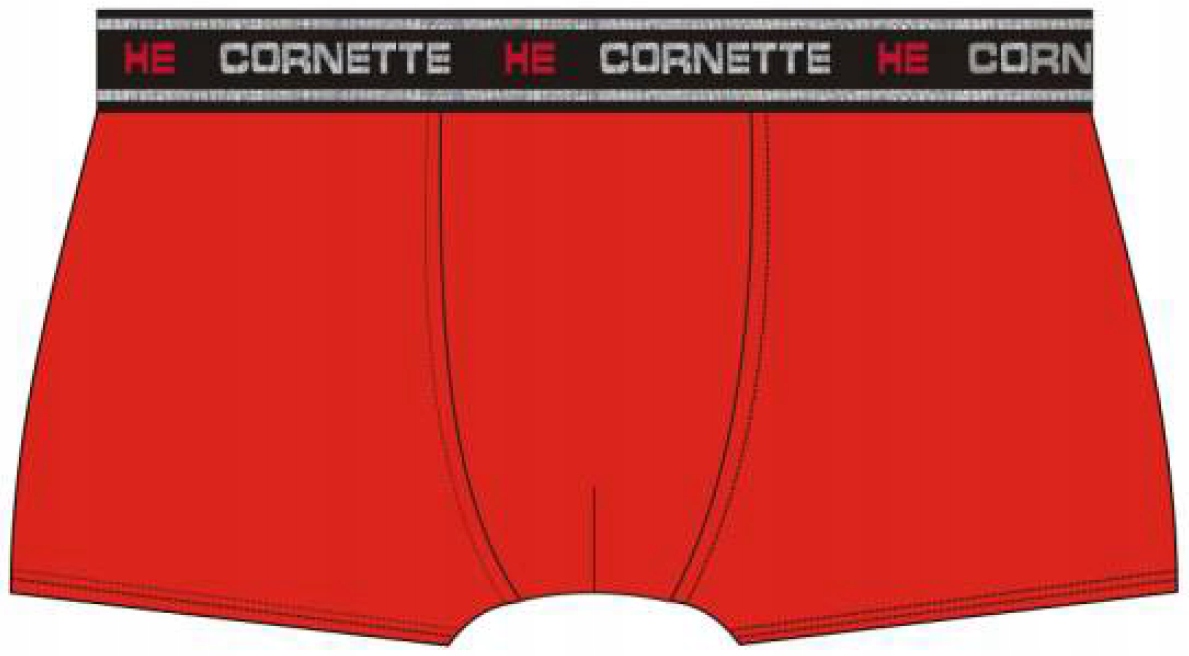Bokserki męskie Cornette High Emotion 503/09 czerwone red r. M (46) Rozmiar M