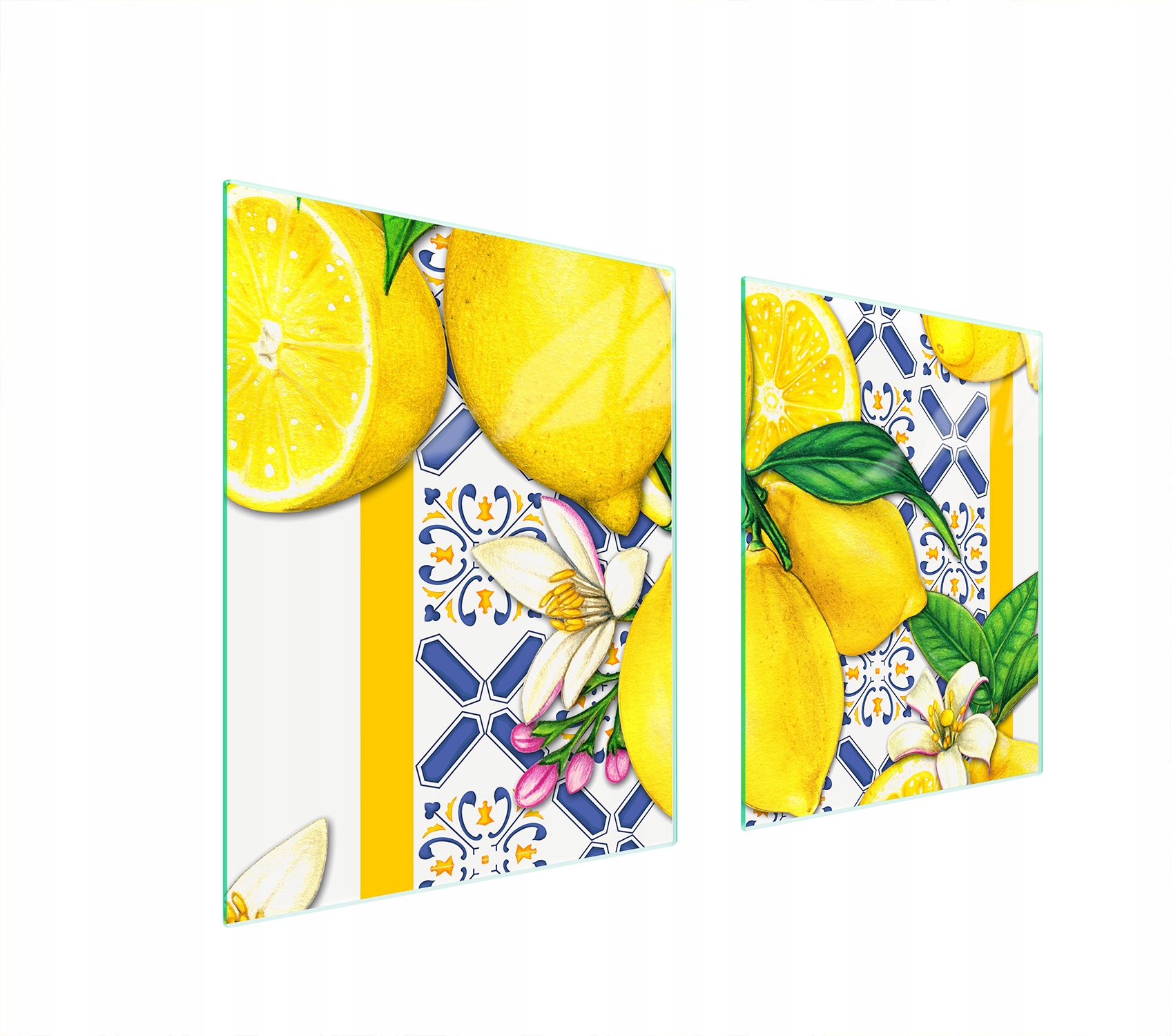 Ochranná Skleněná Deska Na Sporák 85x52 Citrony Tvrzené Sklo