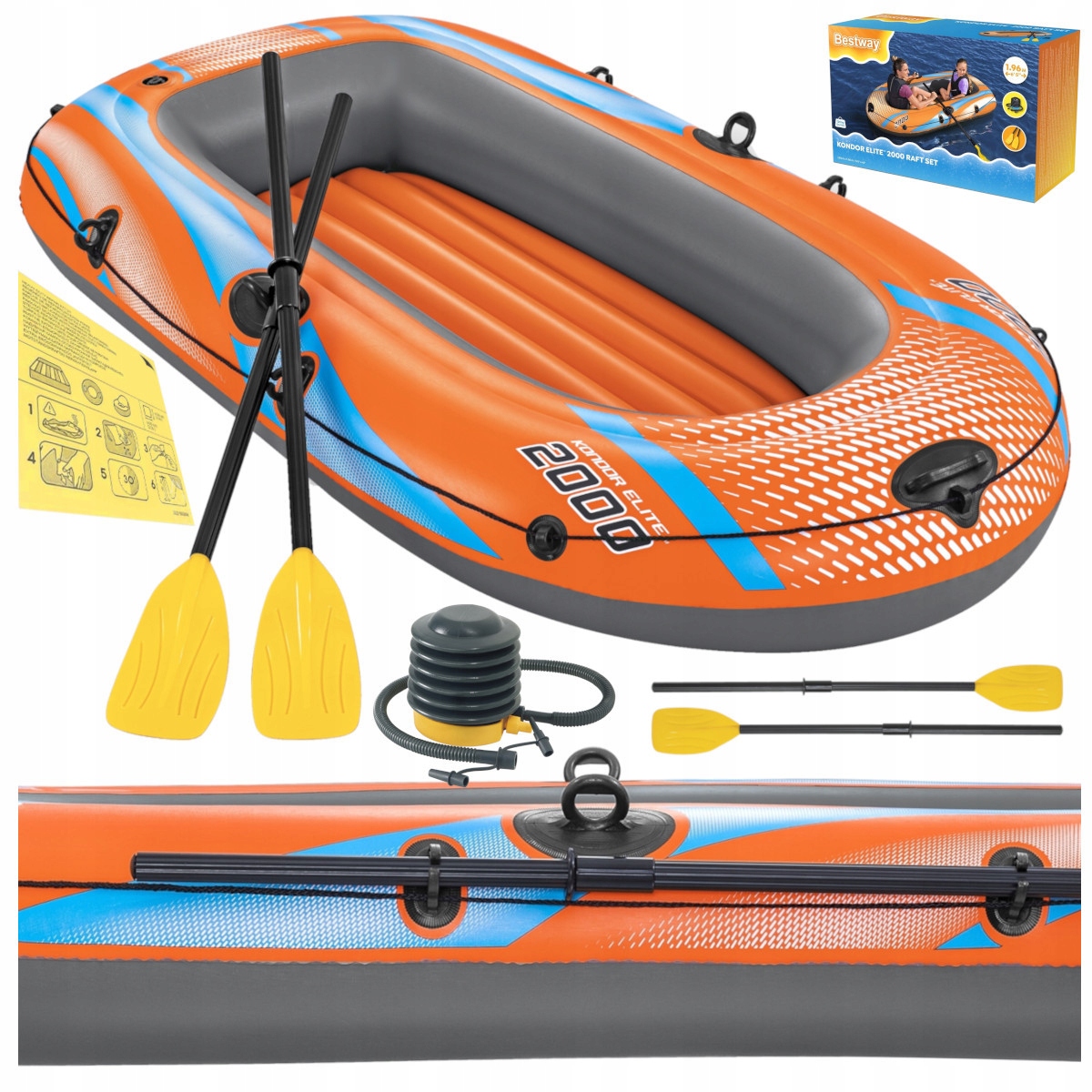 Bestway 61141 Raft 196 cm
