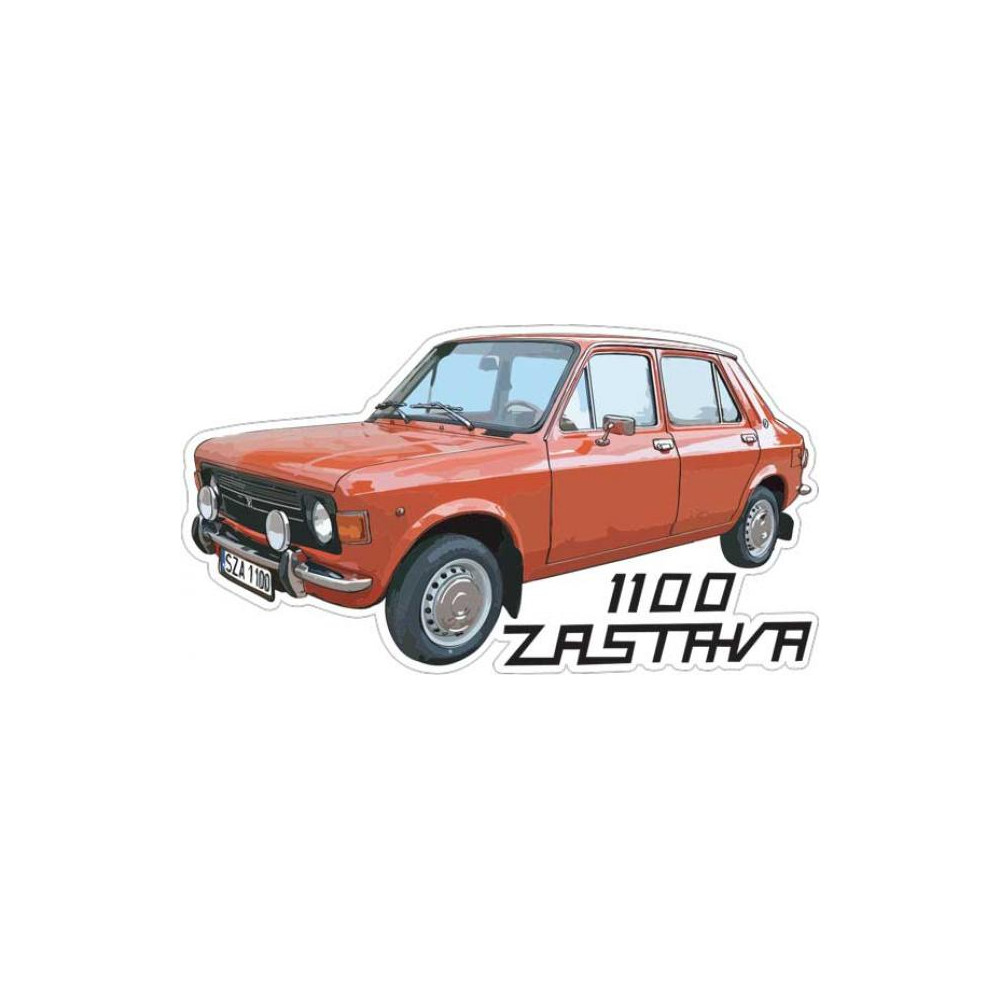 

magnes na lodówkę samochód auto Zastawa 1100