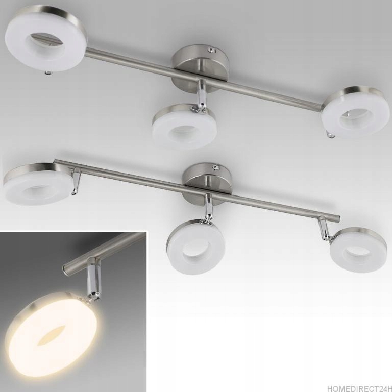 Led lampa 3x Led Ring kroužky trojitá stropní