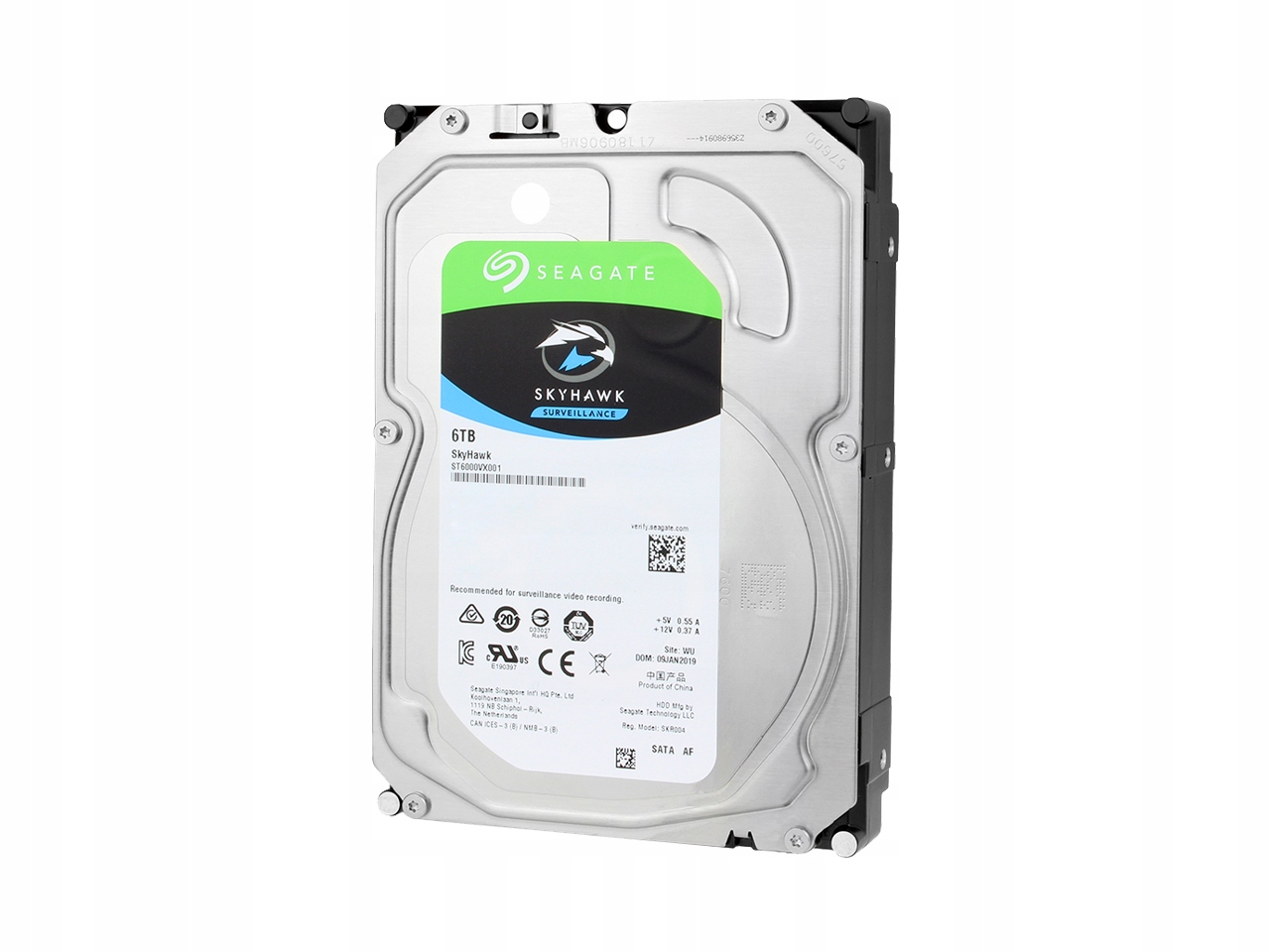 

Seagate Skyhawk Dysk Hdd do Cctv Duża pojemność