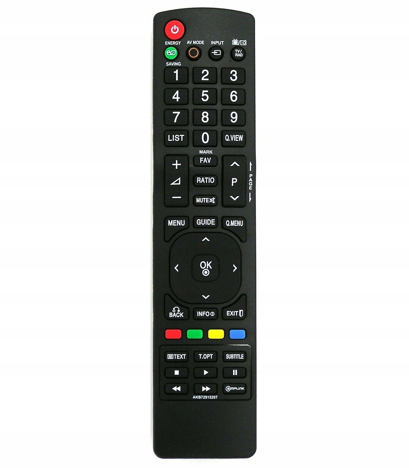 PILOT DO LG 22LE5310 22LE5300 22LE5500 26LE5310 HQ