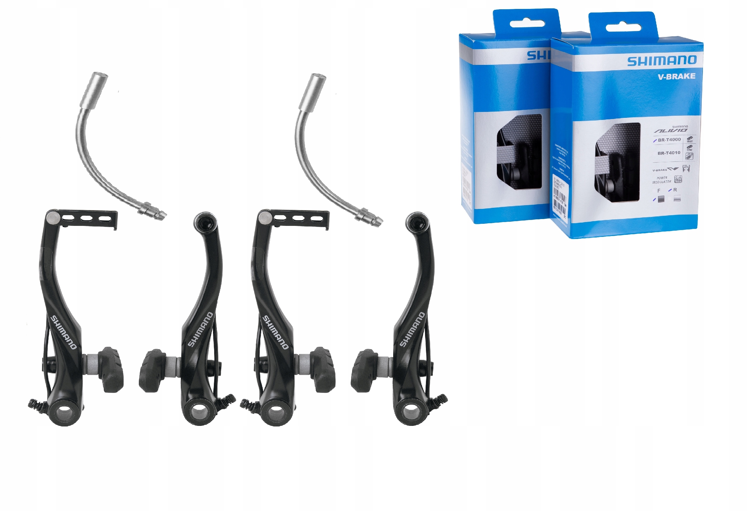 Brzdy V brake kpl Shimano BR-T4000 přední/zadní