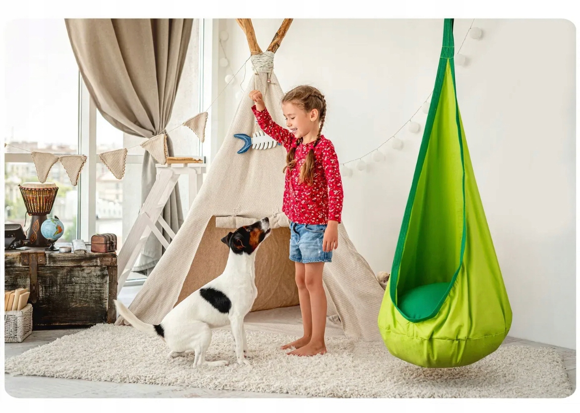 KOKON HUŚTAWKA BUJAK FOTEL WISZĄCY DLA DZIECI EAN (GTIN) 54976795