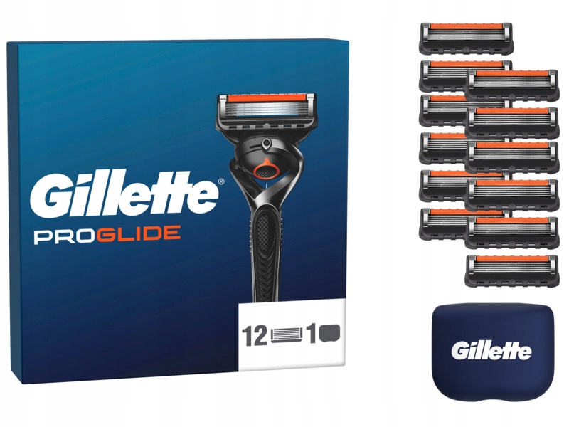 Wkład Gillette Fusion ProGlide 12 sztuk