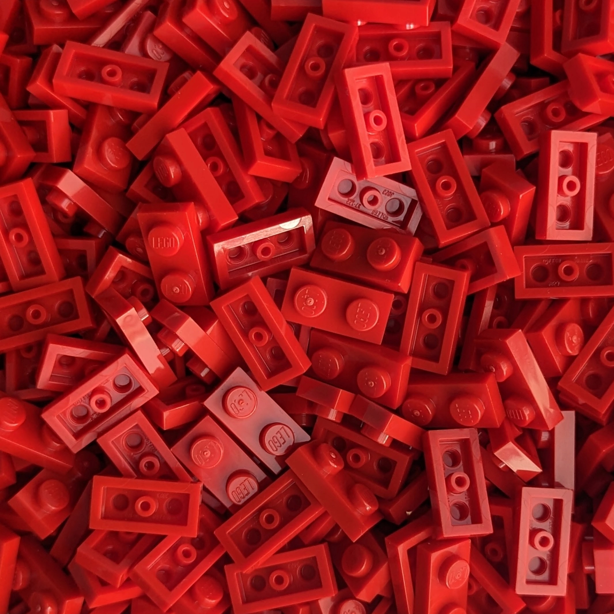 

Pakiet Lego 3023 Płytka 1x2 Czerwony 15szt Nowe