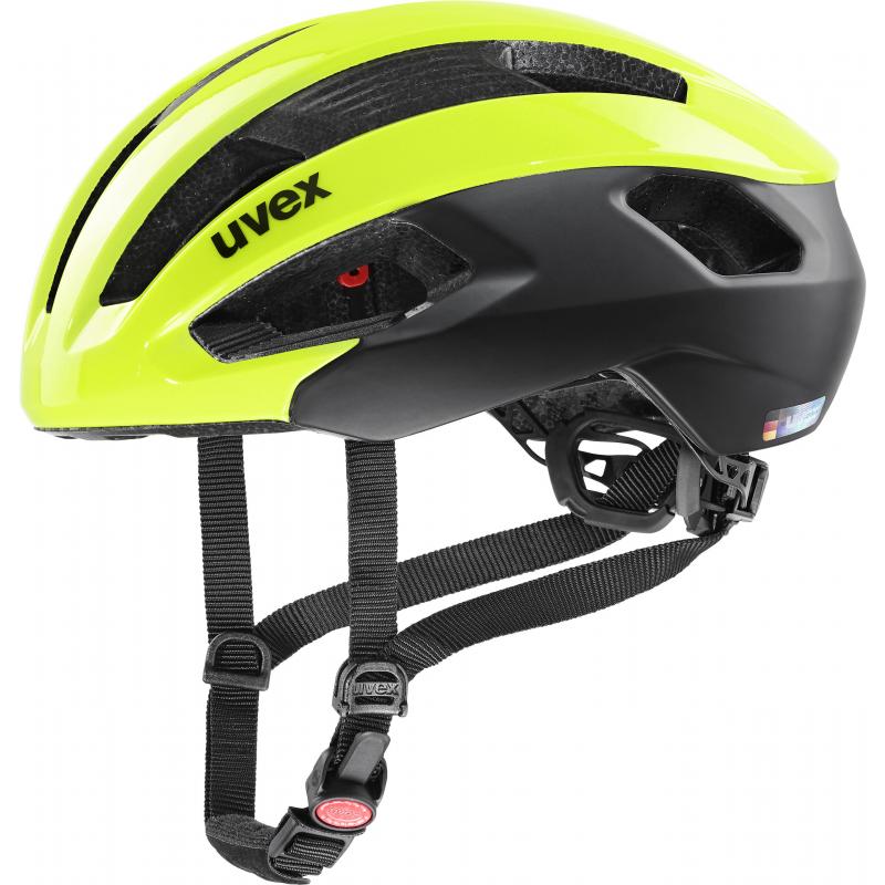 Uvex Přilba Rise CC neon žluto-černá mat 52-56 cm