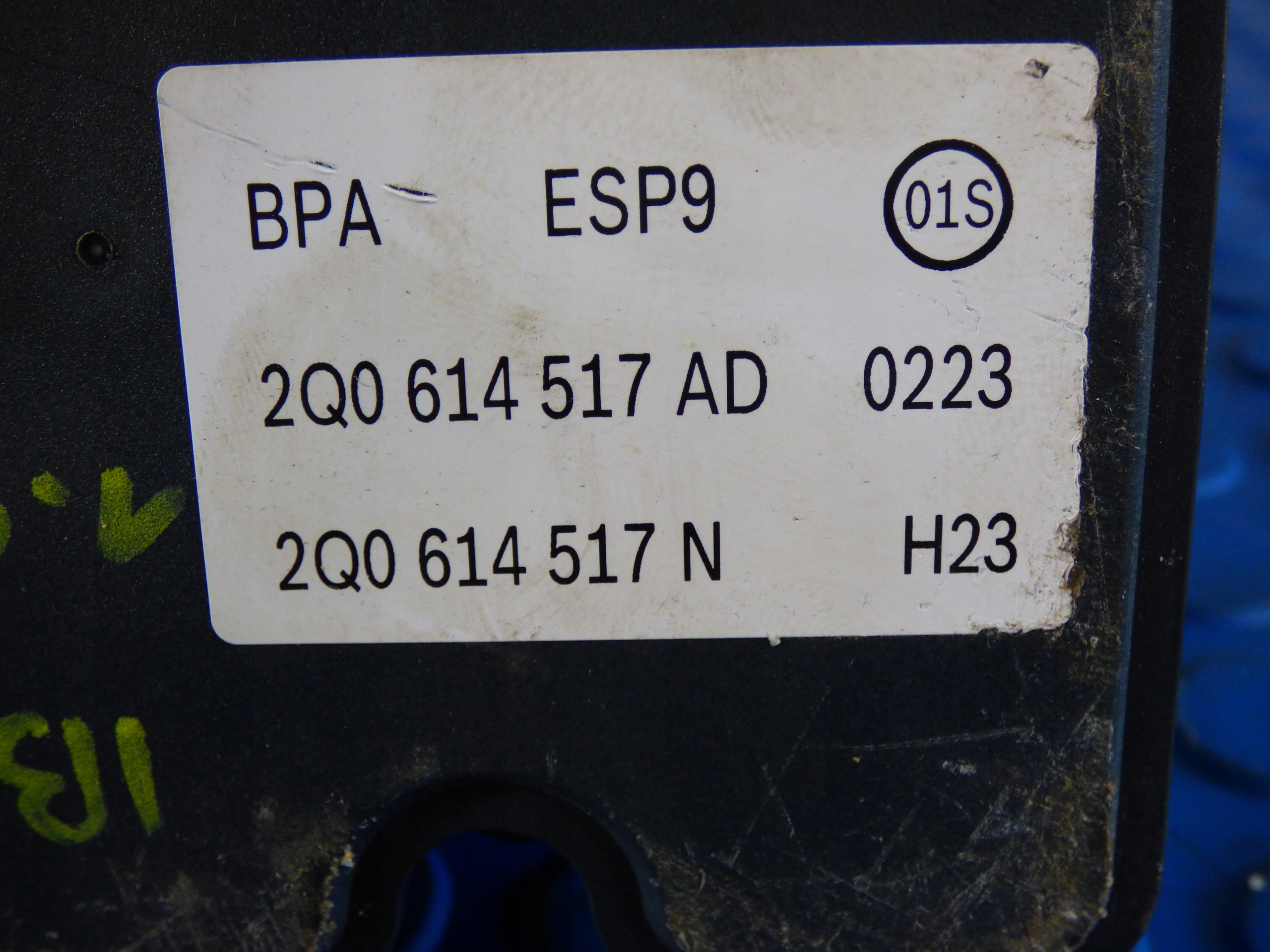 pump ABS stBDB 2Q0614517AD SEAT IBIZA V 6F