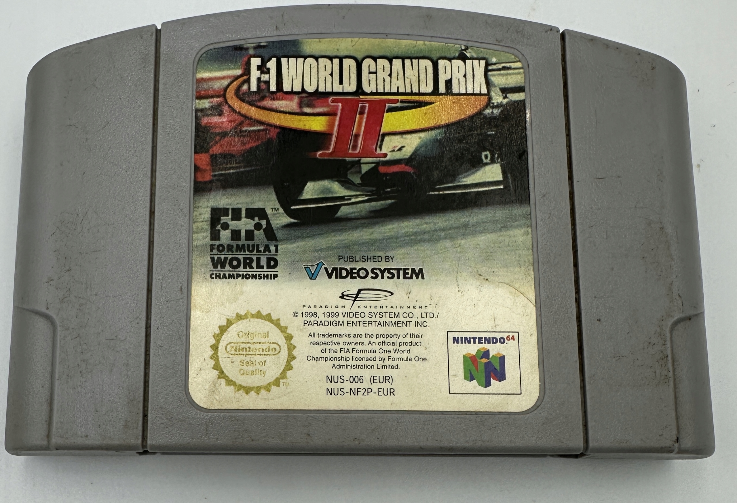 Hra F-1 WORLD GRAND PRIX II N64 Nintendo 64