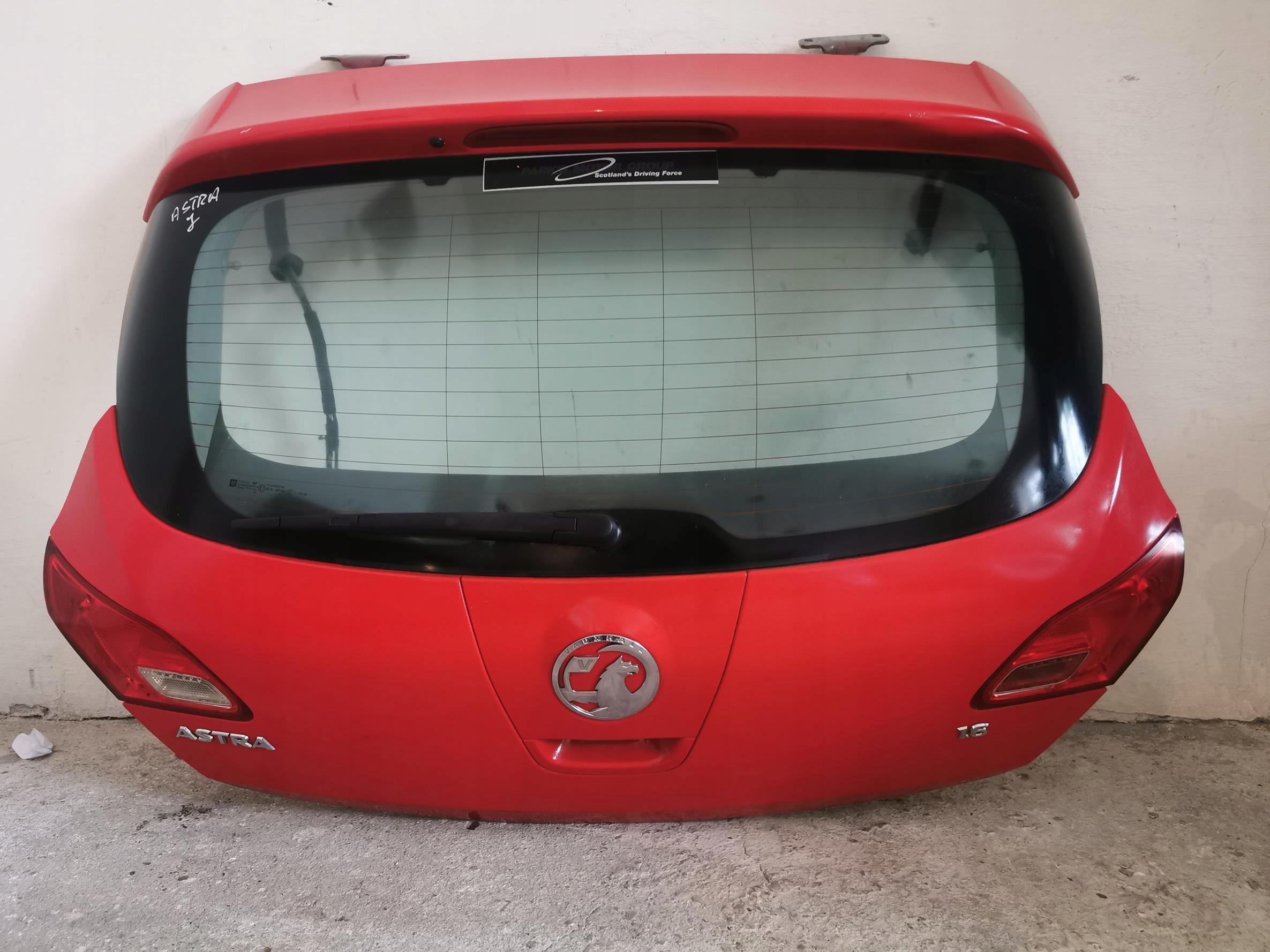 trunk door boot complete OPEL ASTRA J IV HB 10-17