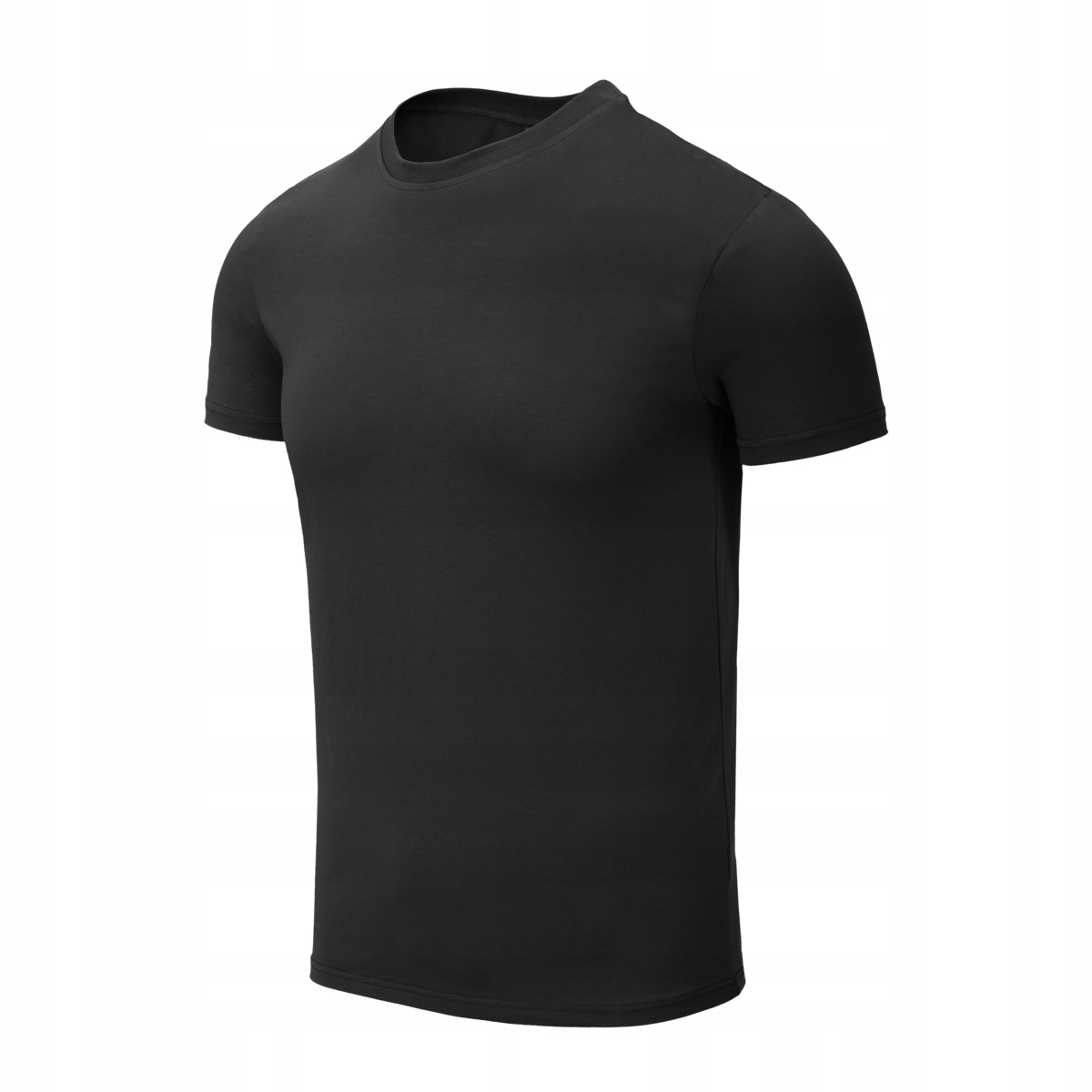 T-Shirt Helikon z bawełny organicznej Slim Czarna
