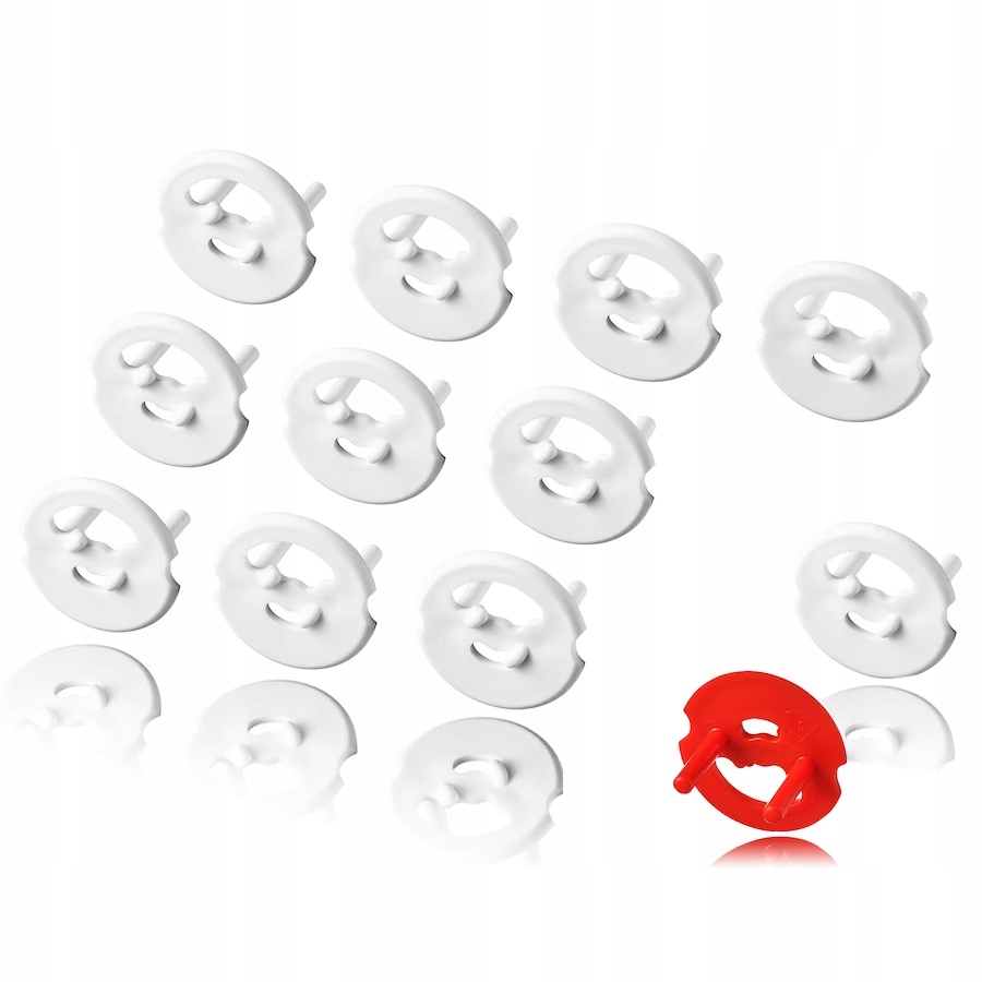 ZAŚLEPKA ZABEZPIECZENIA DO GNIAZDKA Z BOLCEM 12szt