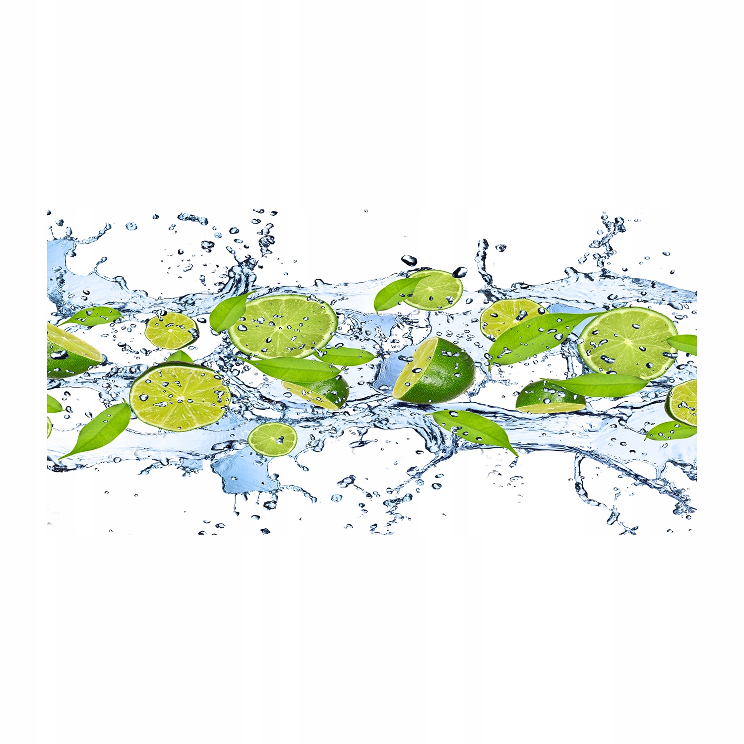 

Foto-obraz akryl Limonki i woda zdjęcie 140x70 cm