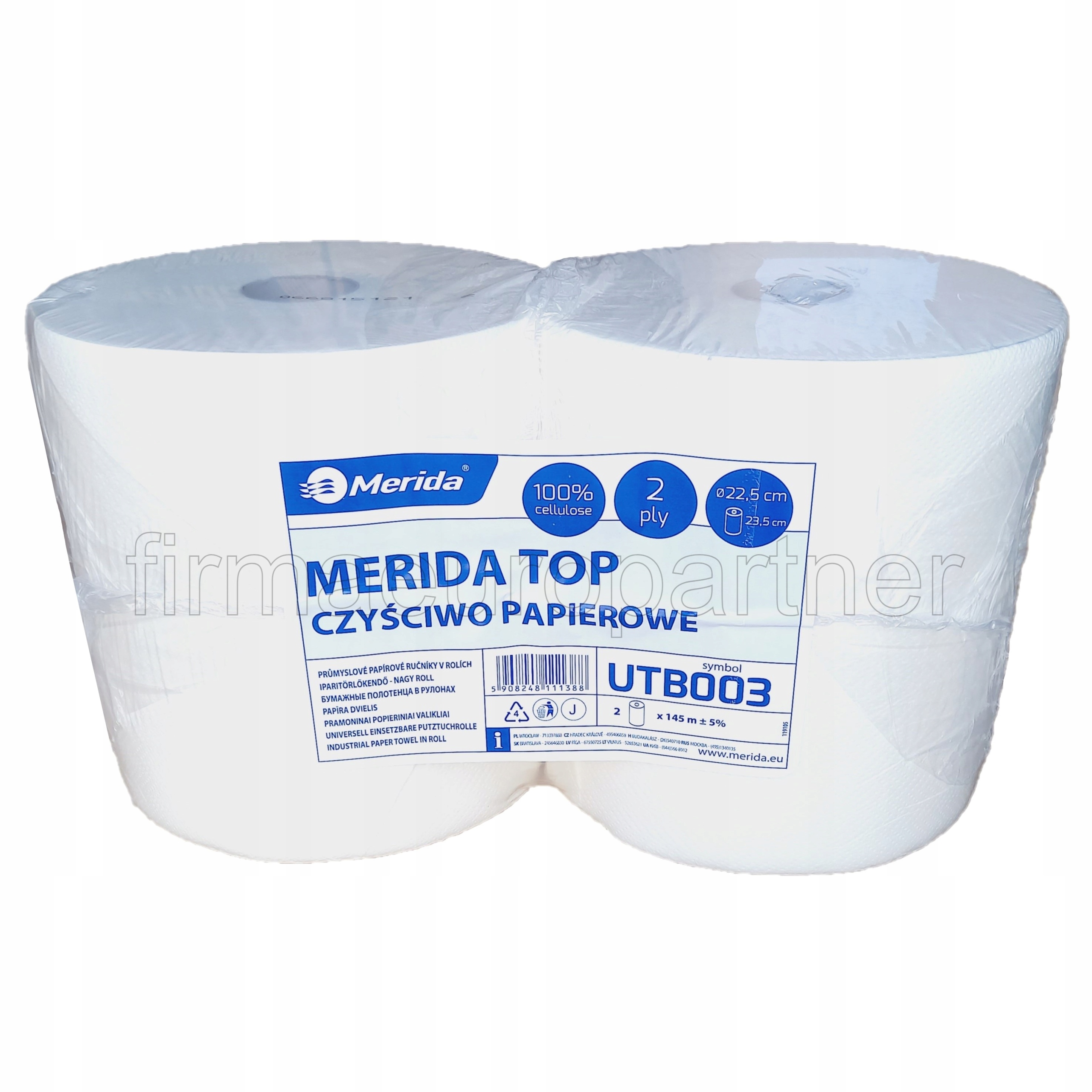 

Czyściwo Ręczniki Papierowe Merida 2x145mb *UTB003