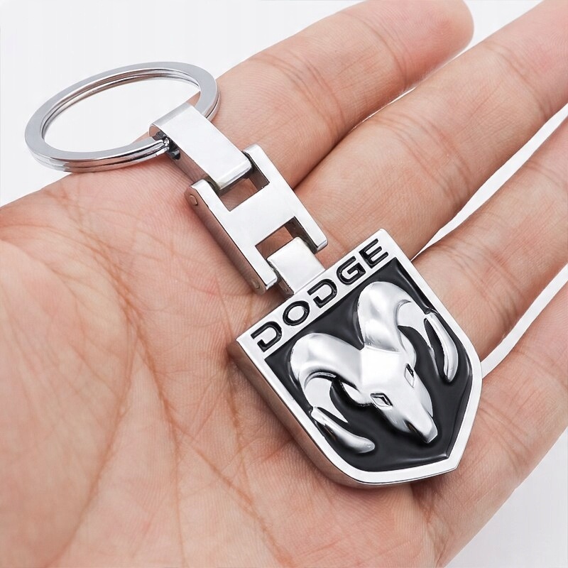 

Metalowy Brelok Breloczek Do Kluczy Dodge Czarny