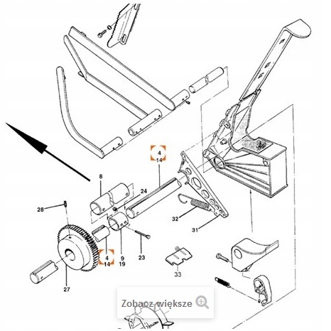3349310 посадковий Вал AMAZONE D8-45; D8-60 Super 6