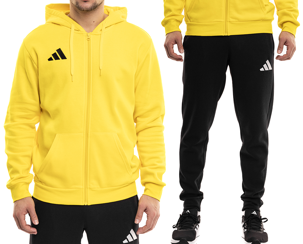 Teplákovka Pánský komplet adidas Entrada 26 Sportovní Mikina Kalhoty Kapuce vel L