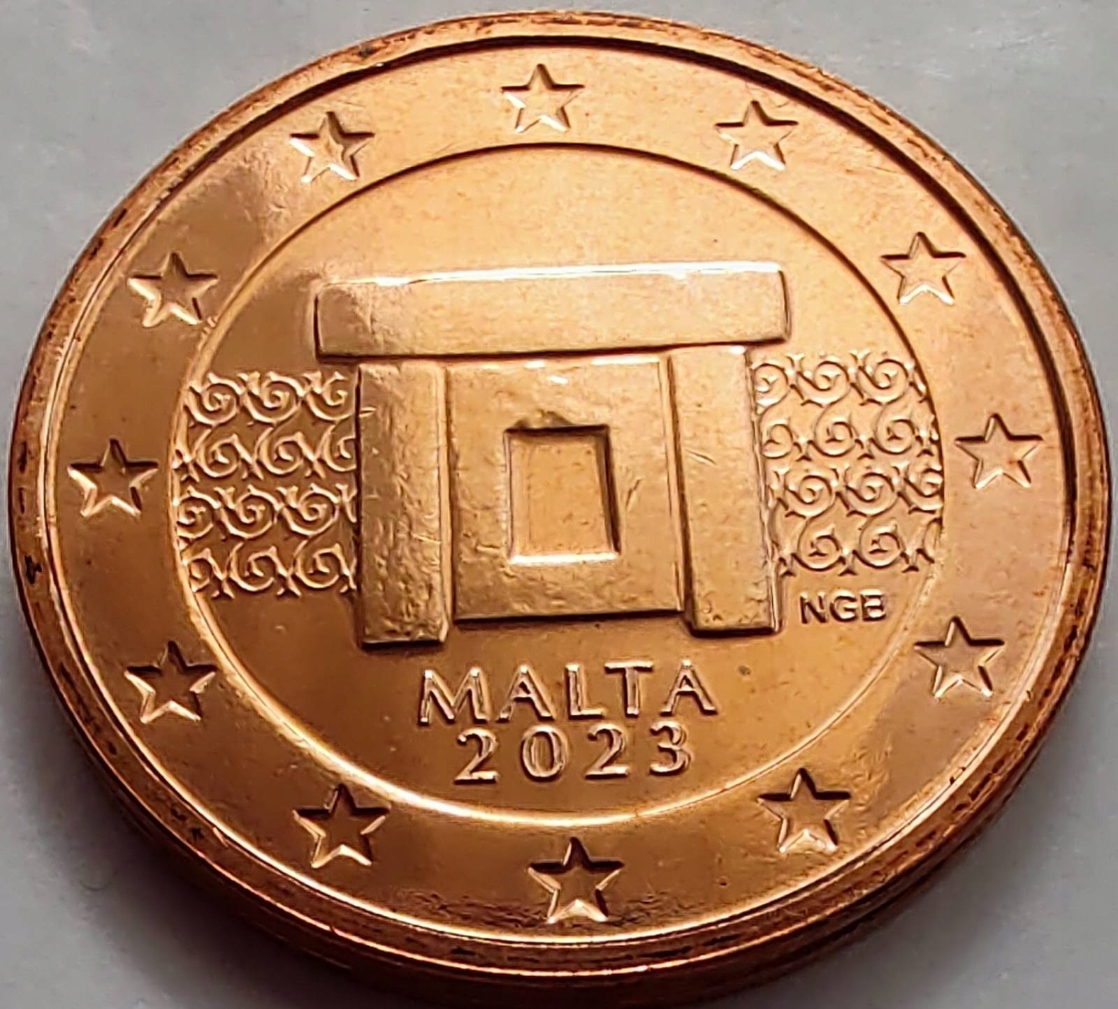 4221 - Malta 2 eurocenty, 2023