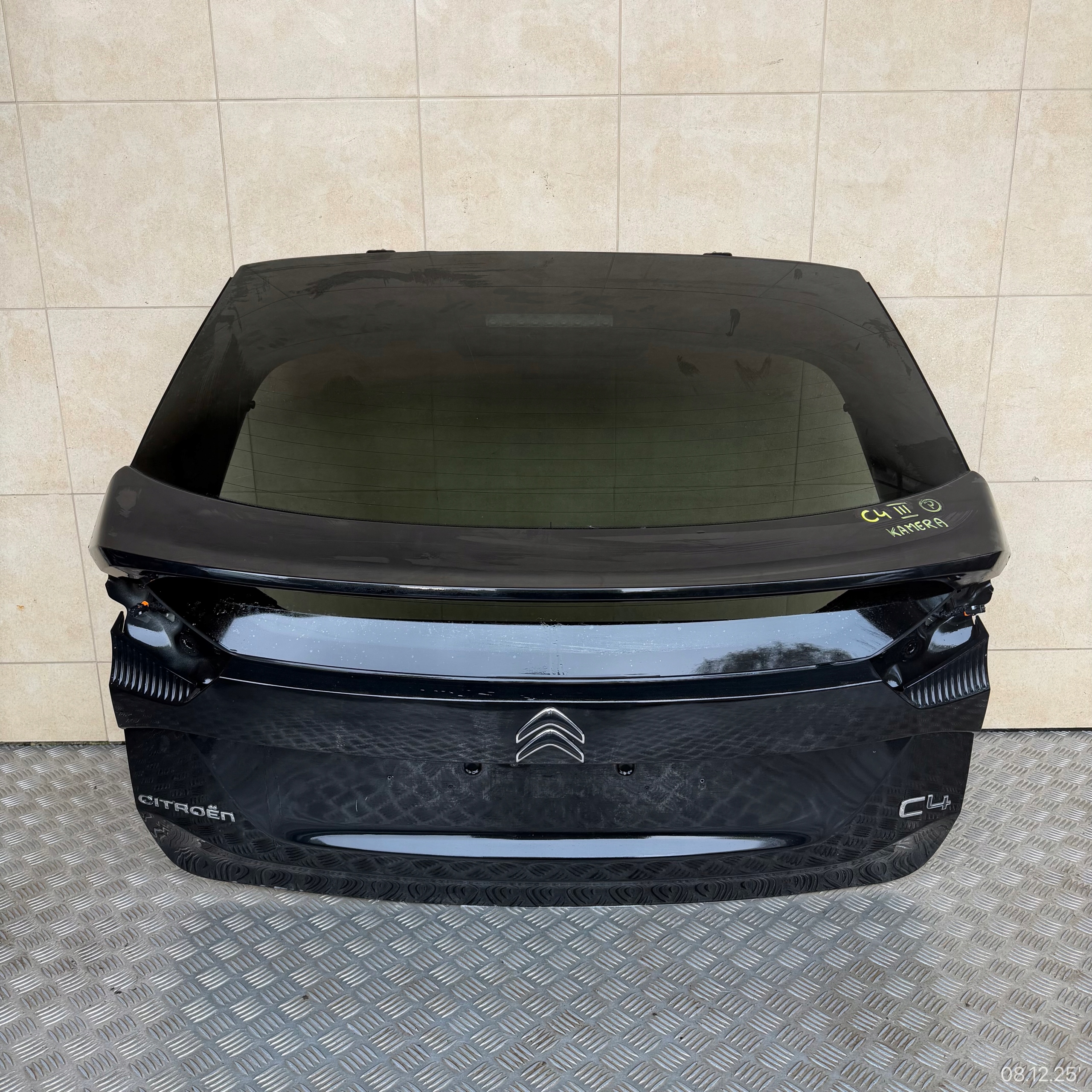 boot doors complete CITROEN C4 III 2022 ROK KAMERA