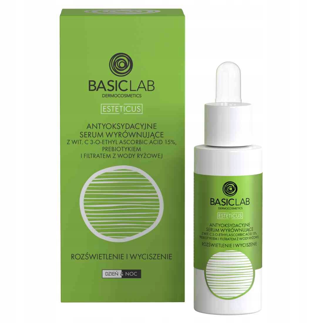 

BasicLab Antyoksydacyjne Serum z Witaminą C 15%...