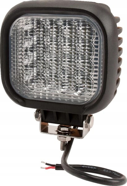 Led pracovní lampa, čtvercová, 48W 4000lm 10/30V rozptýlené světlo LA10055