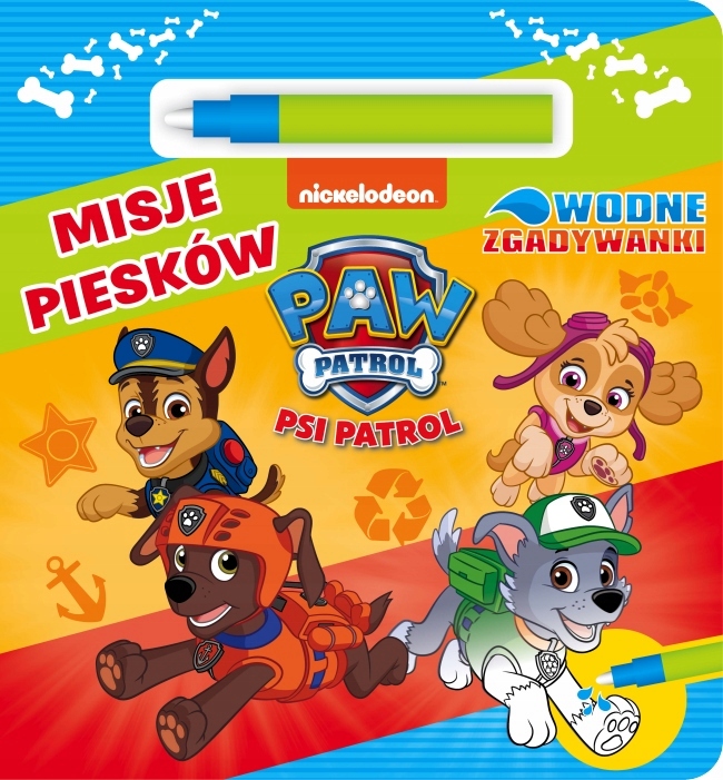 

Wodne Zgadywanki 1 Psi Patrol Wodna Kolorowanka