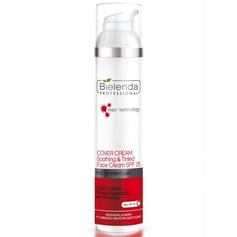Bielenda Cover Cream tónující zklidňující krém na obličej Spf 25 100 ml