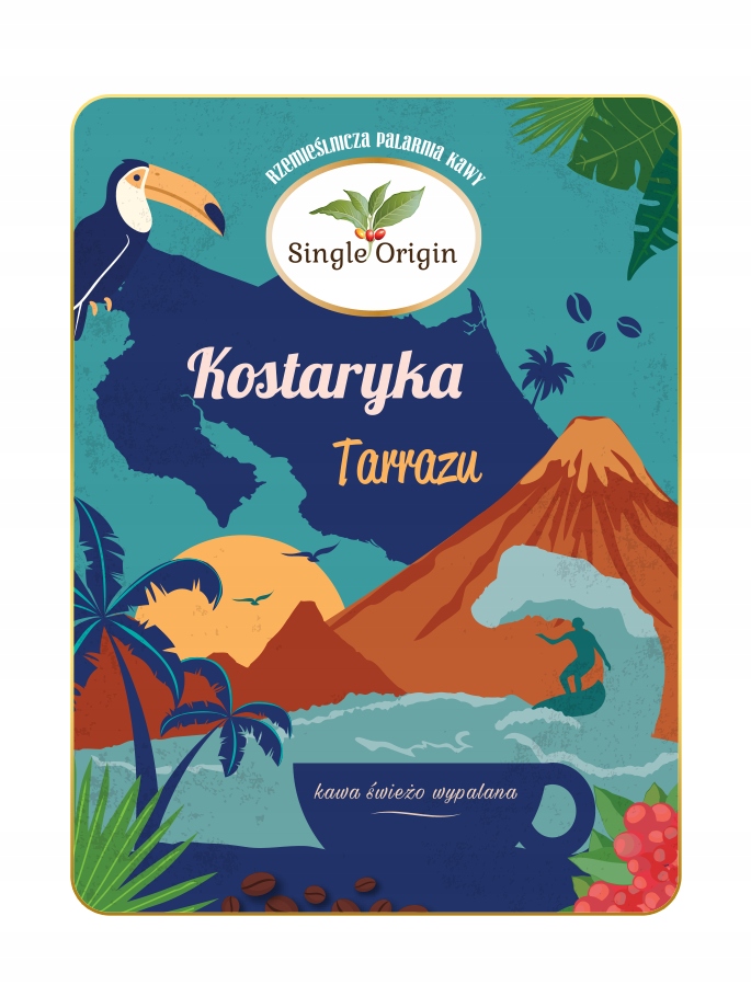 Levně Káva Kostarika Tarrazu Single Origin 1000g