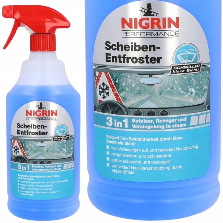 NIGRIN 98610 (750 ml) Odmrażacz do szyb - niskie ceny i opinie w