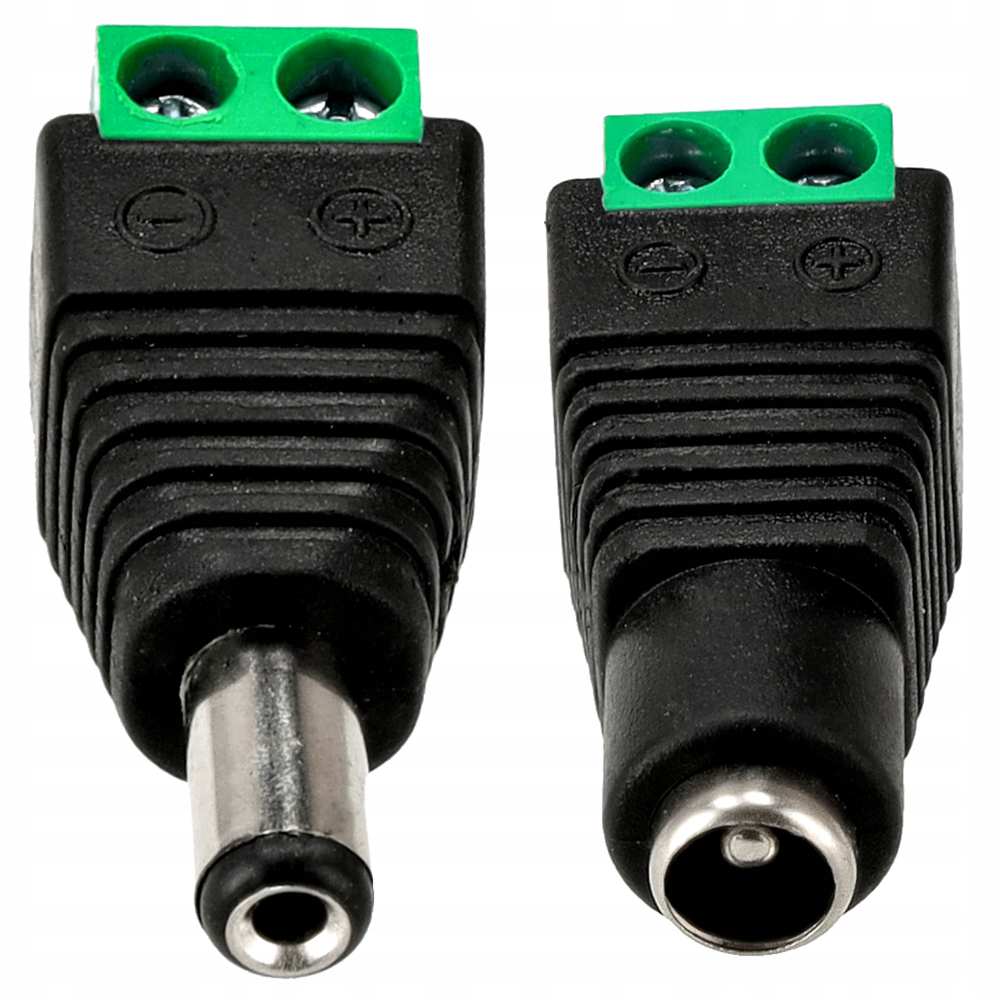 

Zestaw Złączek Gniazd Wtyk DC 2,1 x 5,5 mm Do Led