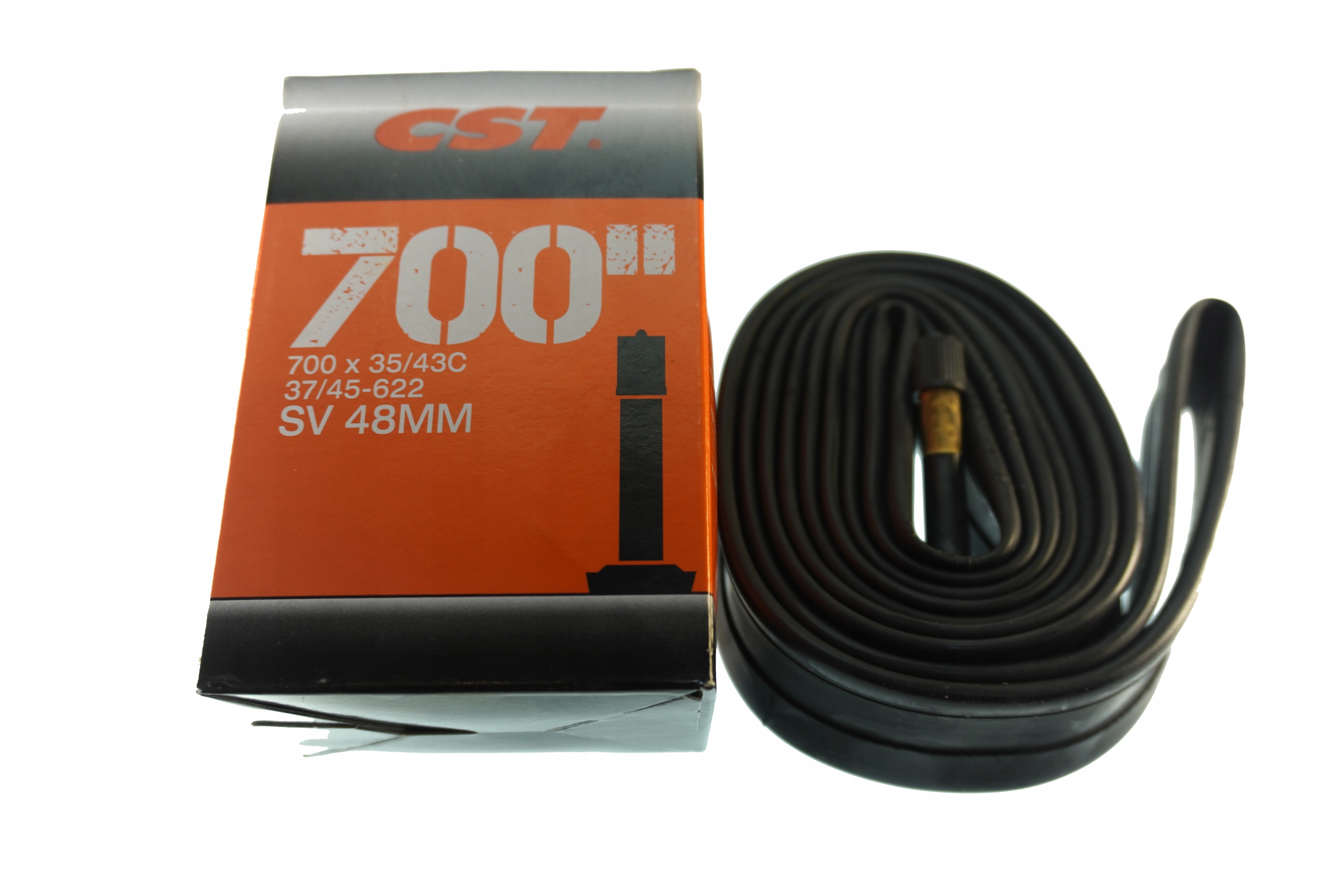 

Dętka Cst 700x35/43C (Zawór samochodowy, 48mm)