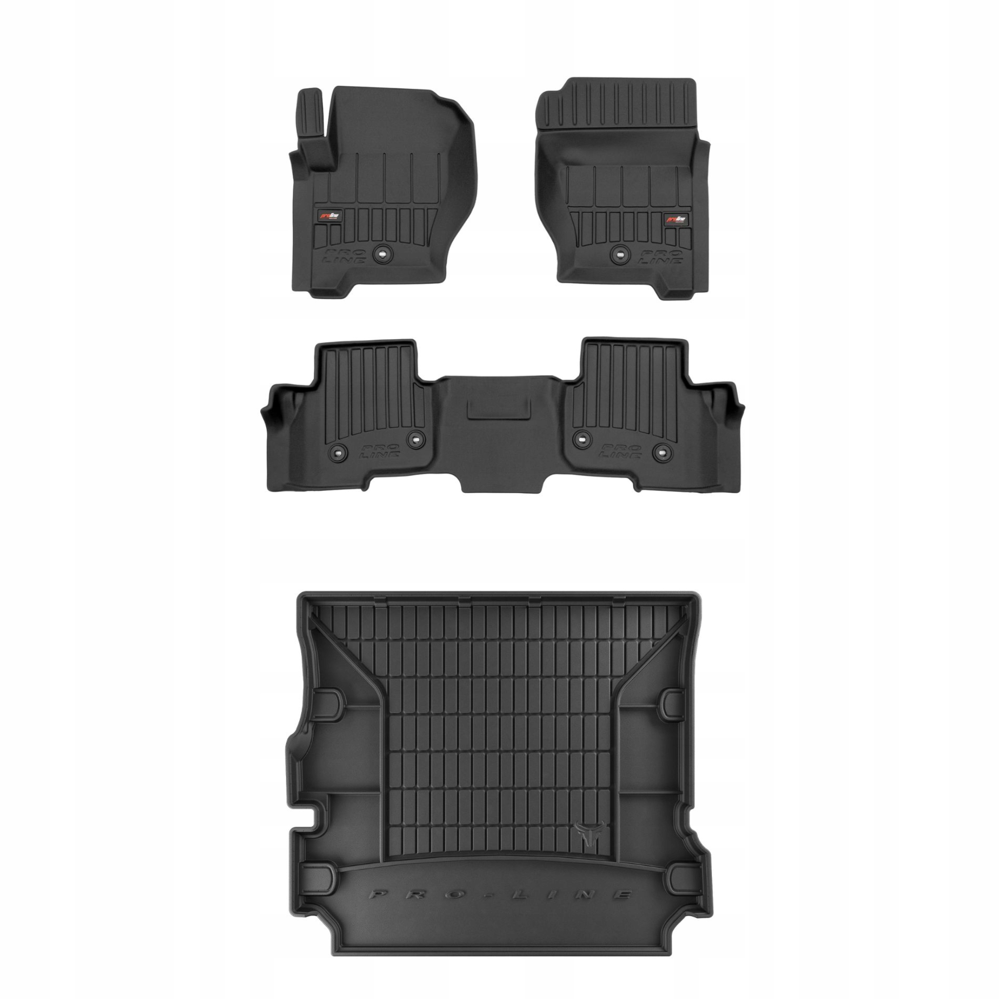 Sada gumových kobercov a rohoží pre Land Rover Discovery IV 2009-2016