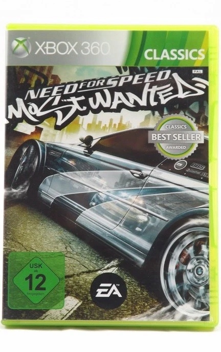 Need for Speed: Most Wanted (2005) Xbox 360 pudełko