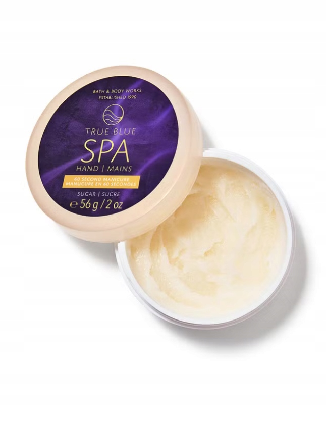 Bath & Body Works True Blue Spa Cukrowy peeling do rąk 56g