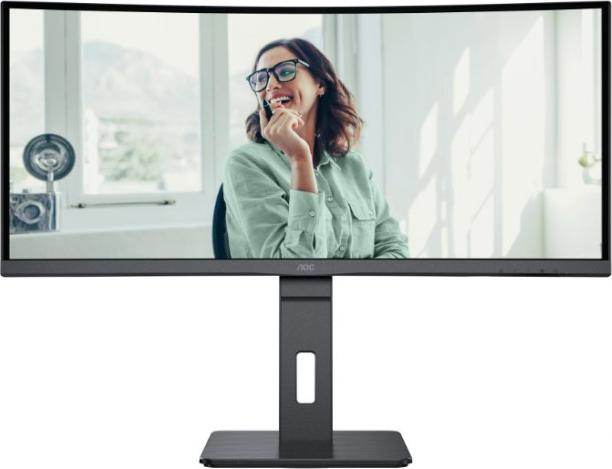 Monitor Aoc CU34P3CV 34" Va Uwqhd 100 Hz DisplayPort 1.4, Hdmi 2.0 Głośni