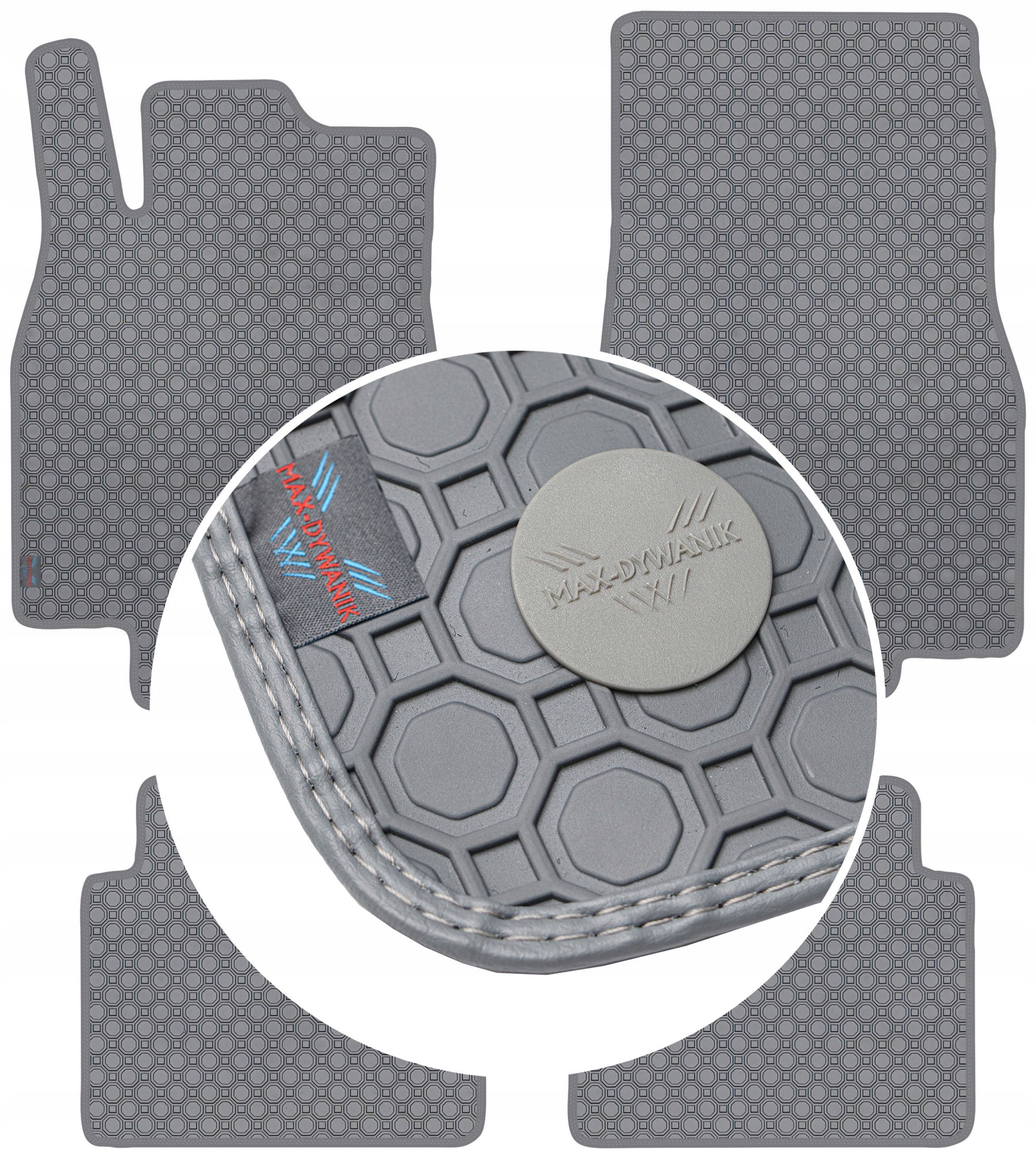 Mercedes B-Klasa W245 05-11 Koberce Popielate