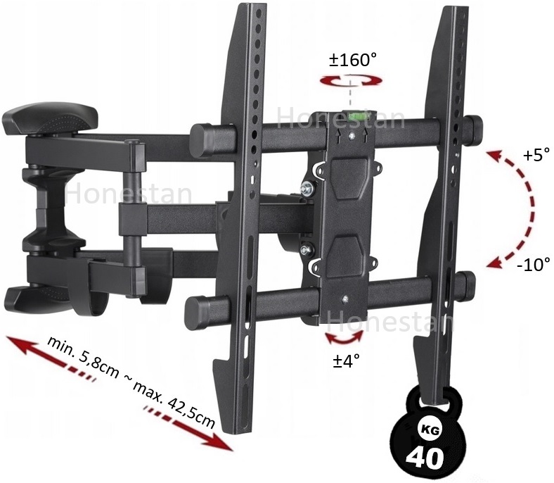 OBROTOWA ŁAPKA ŁAPA DO TV 43PUF6201/T3 PHILIPS Model długa stabilna telewizora calowy mocna