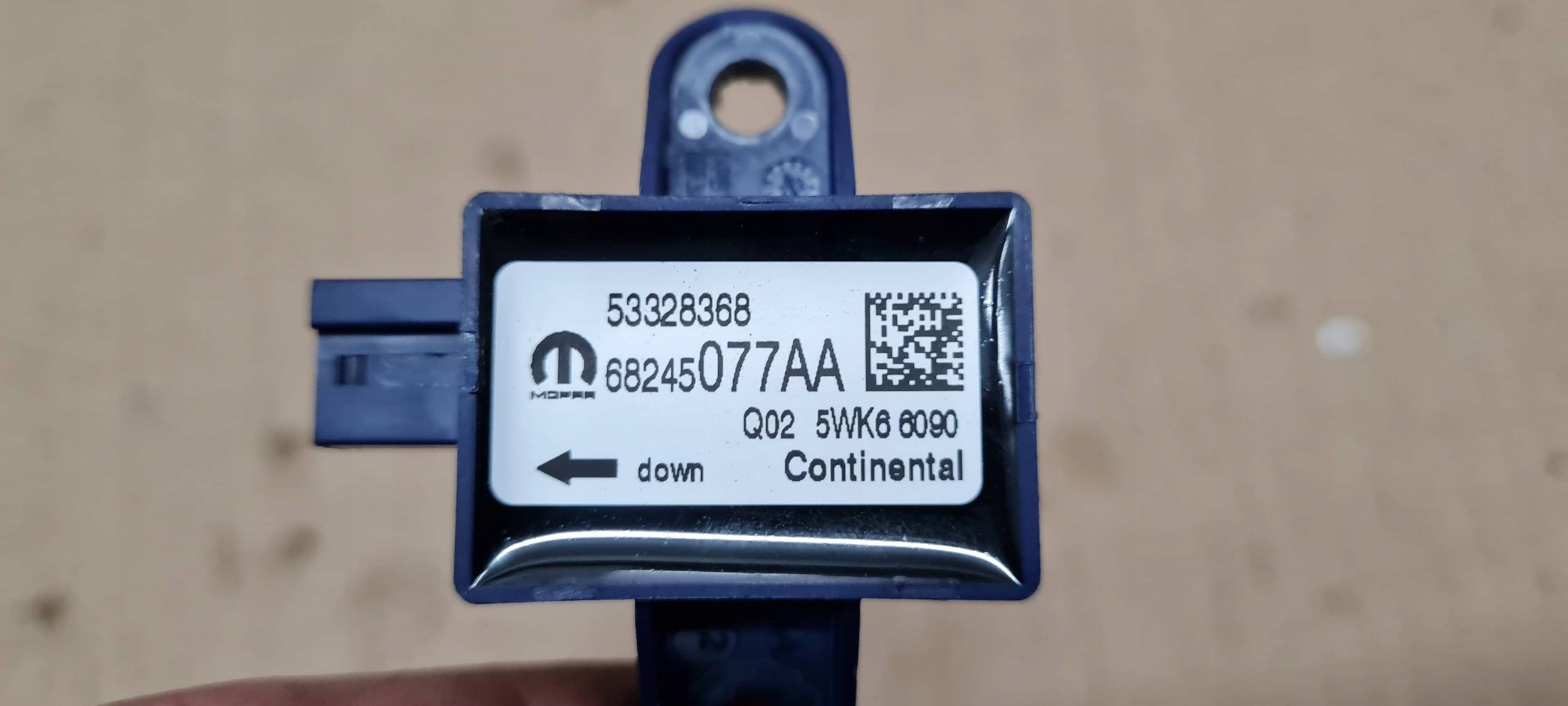 Chrysler Pacifica 2022 Crashsensor Drucksensor UDERZENIOWY 68245077AA