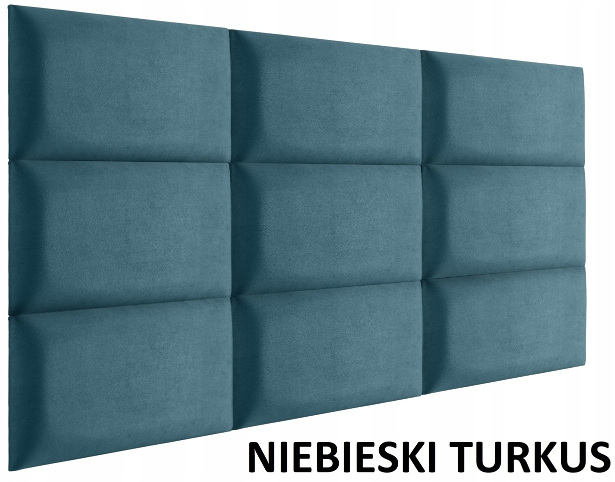 60X30 PANELE ŚCIENNE TAPICEROWANE WEZGŁOWIE WELUR Materiał płyta MDF