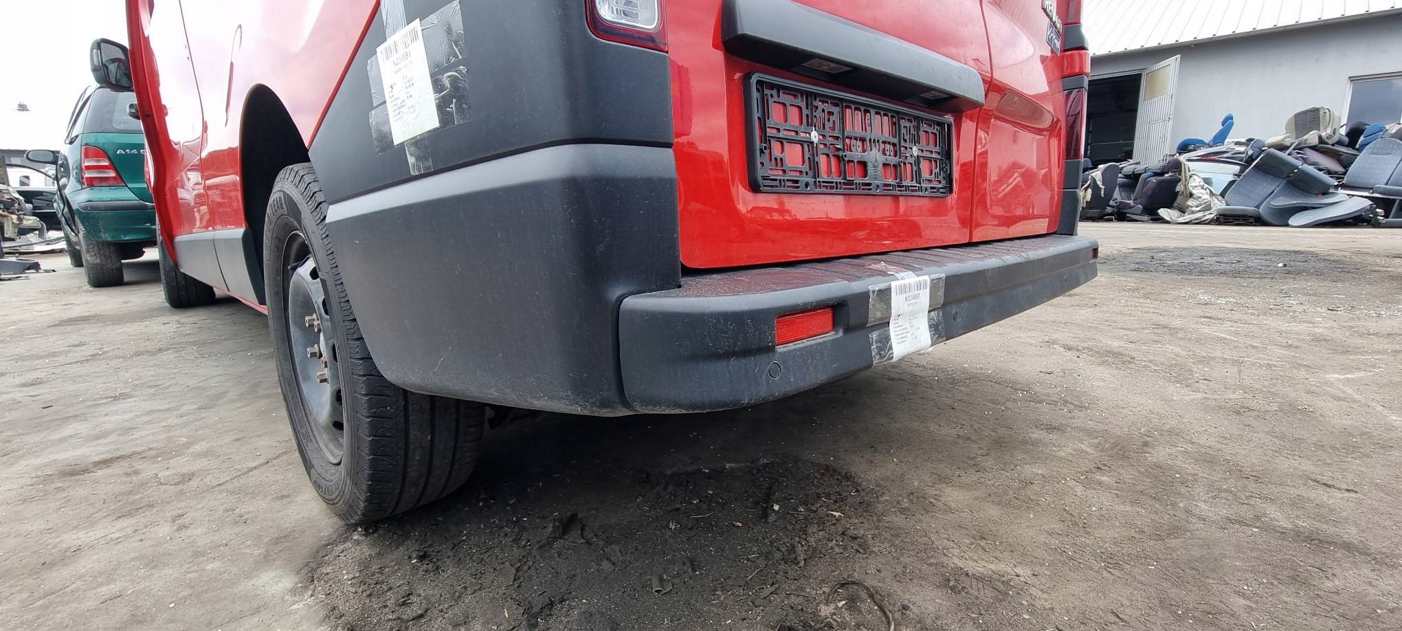 bumper rear part RENAULT TRAFIC III